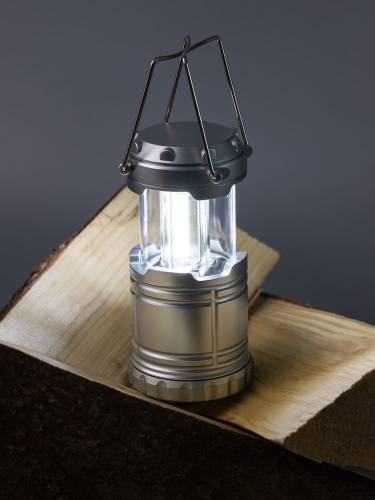 Кемпинговый фонарь Lindau, серебристый фото 11 Кемпинговый фонарь Lindau, серебристый фото 11