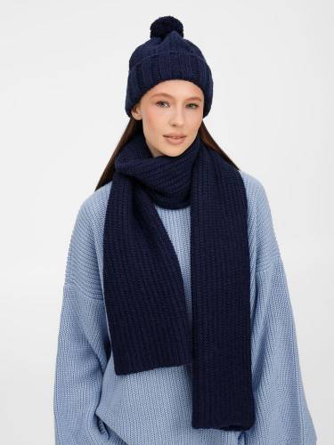 Шапка Frissonelle, темно-синяя фото 6 Шапка Frissonelle, темно-синяя фото 6