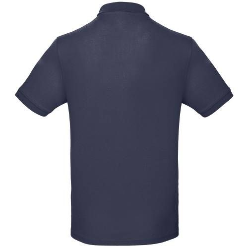 Рубашка поло мужская Inspire, темно-синяя фото 3