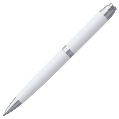 Ручка шариковая Razzo Chrome, белая фото 5