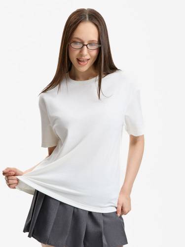 Футболка унисекс Durington, белая фото 10