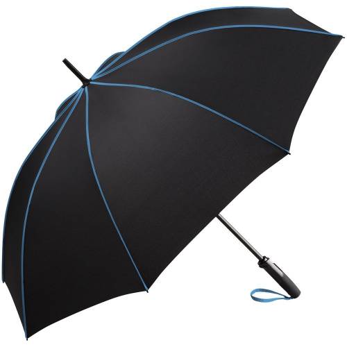 Зонт-трость Seam, голубой фото 2