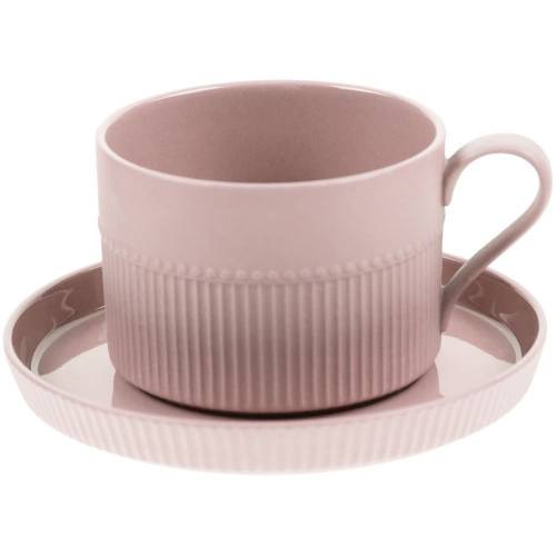 Чайная пара Pastello Moderno, розовая фото 2