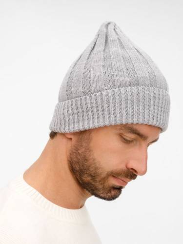 Шапка Bellish, светло-серый меланж фото 8 Шапка Bellish, светло-серый меланж фото 8