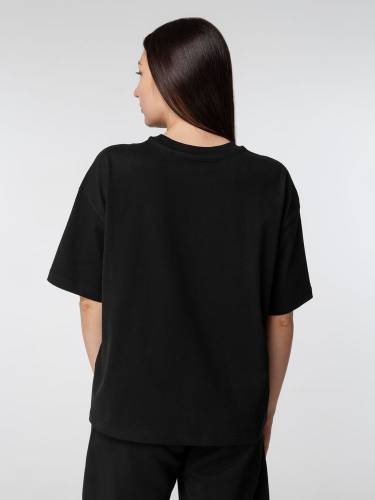 Футболка оверсайз женская Boxy Women, синяя (джинс) фото 7