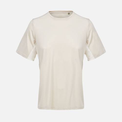 Футболка спортивная унисекс Storm, бежевая (льняная)