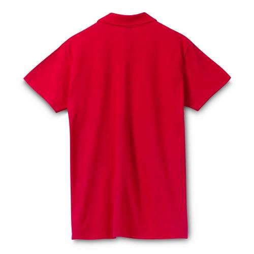Рубашка поло мужская Spring 210, красная фото 3