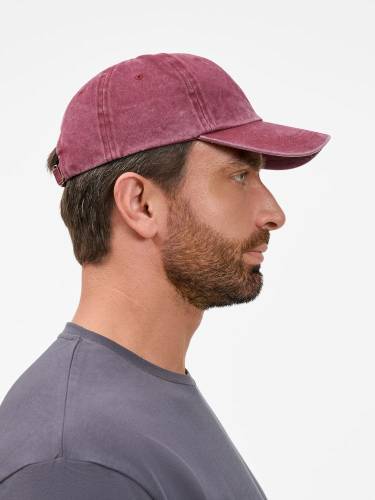 Бейсболка Berwi, бордовая фото 7 Бейсболка Berwi, бордовая фото 7