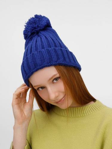 Шапка HappyGo, синяя фото 4 Шапка HappyGo, синяя фото 4