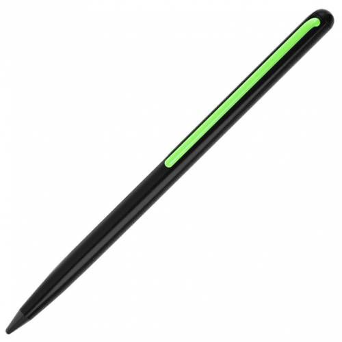 Карандаш GrafeeX в чехле, черный с зеленым фото 3
