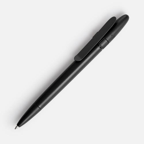 Ручка шариковая Prodir DS5 TSM Metal Clip, черная фото 2