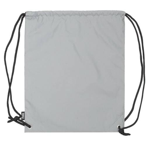 Рюкзак-мешок Manifest из светоотражающей ткани, серый фото 7