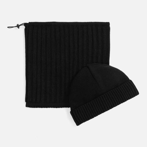 Шапка ComFleece, черная фото 4