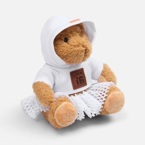 Мягкая игрушка «Мишка Cuddleton» в белом худи фото 14 Мягкая игрушка «Мишка Cuddleton» в белом худи фото 14