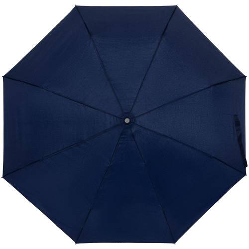 Зонт складной Ribbo, темно-синий фото 3