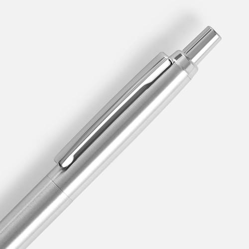 Ручка шариковая Poetica, серебристая фото 4