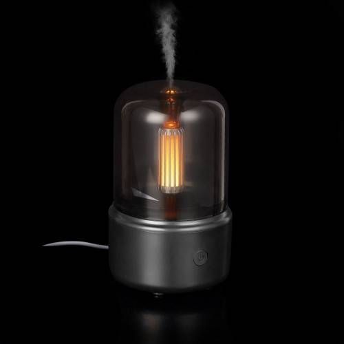 Увлажнитель-ароматизатор с подсветкой mistFlicker, черный фото 2
