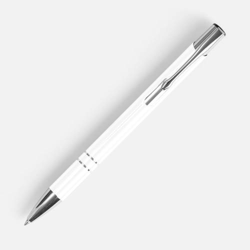 Ручка шариковая Keskus, белая фото 3 Ручка шариковая Keskus, белая фото 3