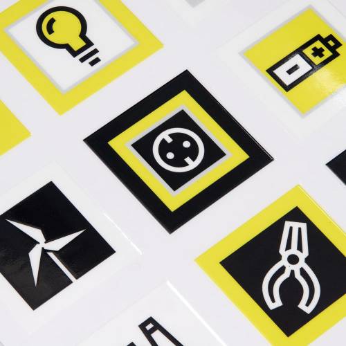 Стикерпак UV-DTF Industry, энергетика фото 3