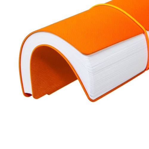 Ежедневник Flexpen Bright, недатированный, оранжевый фото 6
