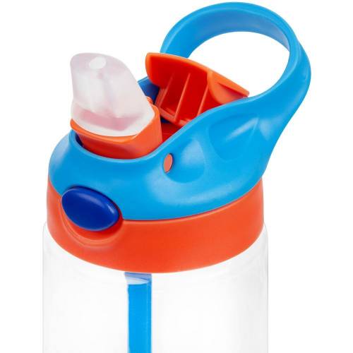 Детская бутылка Frisk, оранжево-синяя фото 5