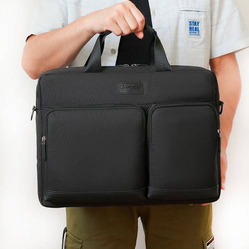 Сумка для ноутбука L255, черная фото 15 Сумка для ноутбука L255, черная фото 15