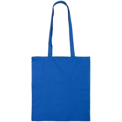 Холщовая сумка Basic 105, ярко-синяя фото 4