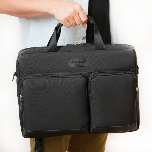 Сумка для ноутбука L255, черная фото 17 Сумка для ноутбука L255, черная фото 17