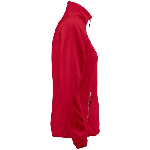 Куртка флисовая женская Twohand красная фото 4