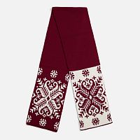 Шарф Wintertude M, красный с белым Шарф Wintertude M, красный с белым