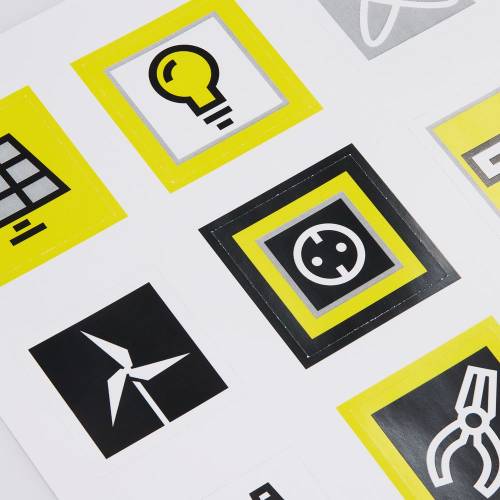 Стикерпак бумажный Industry, энергетика фото 3