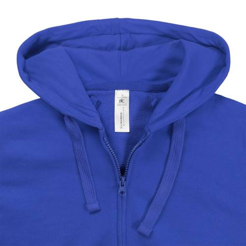 Толстовка женская Hooded Full Zip ярко-синяя фото 5