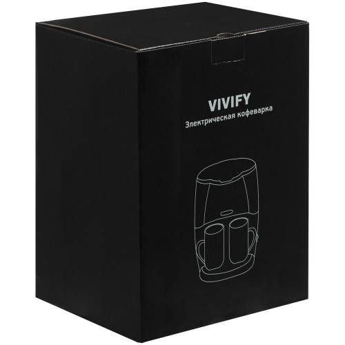 Электрическая кофеварка Vivify, черная фото 11