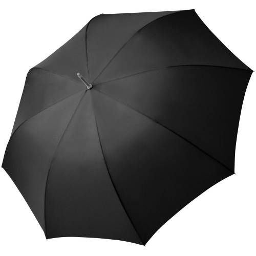 Зонт-трость Fiber Flex, черный фото 2