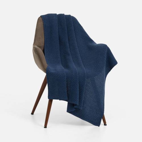 Плед Serenita, синий (джинс) фото 3