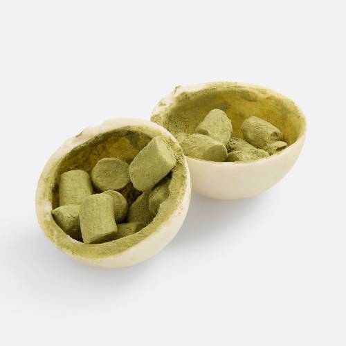 Шоколадная бомбочка Sweet Spot, зеленая матча фото 2