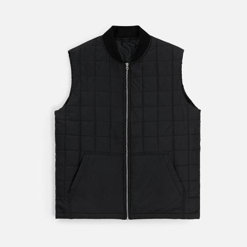 Жилет унисекс Warmbridge, черный фото 2