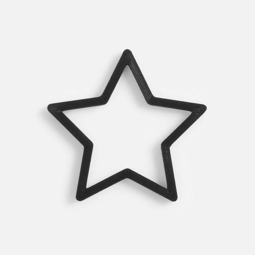 Подвеска Contour, 3D-печать на заказ, звезда фото 7 Подвеска Contour, 3D-печать на заказ, звезда фото 7