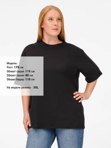 Футболка унисекс Streetwise, черная фото 16