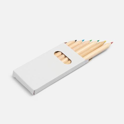 Набор цветных карандашей Pencilvania Mini, белый фото 2