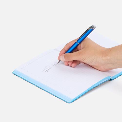 Ручка шариковая Glide, синяя фото 5