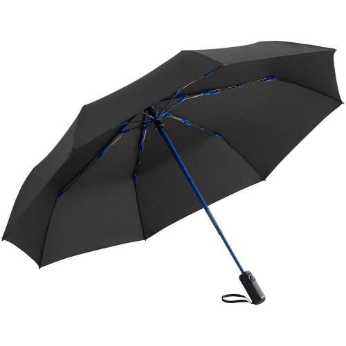 Зонт складной AOC Colorline, синий фото 2