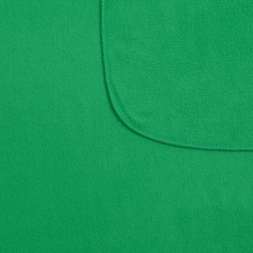 Флисовый плед Warm&Peace, зеленый фото 4 Флисовый плед Warm&Peace, зеленый фото 4