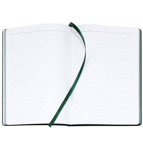 Ежедневник Bookmark, недатированный, черный с зеленым фото 8