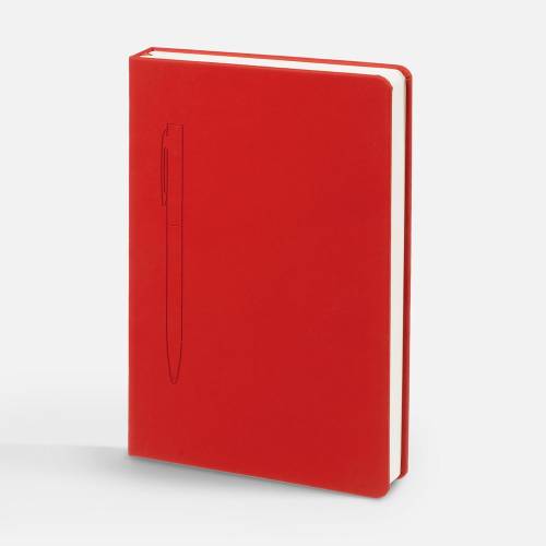 Ежедневник Magnet Shall, недатированный, красный фото 6 Ежедневник Magnet Shall, недатированный, красный фото 6