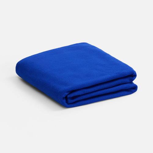 Флисовый плед Warm&Peace, ярко-синий фото 2 Флисовый плед Warm&Peace, ярко-синий фото 2