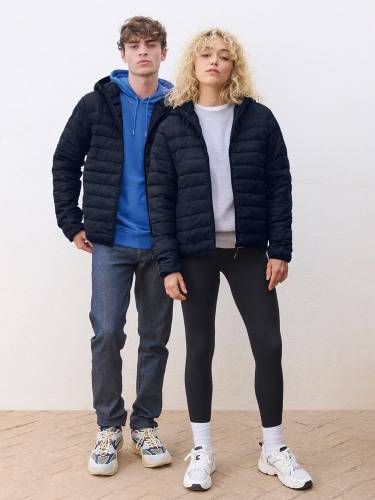 Куртка с капюшоном мужская Stream Men, темно-синяя фото 7 Куртка с капюшоном мужская Stream Men, темно-синяя фото 7