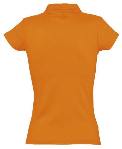 Рубашка поло женская Prescott Women 170, оранжевая фото 3