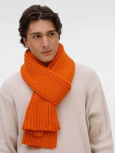 Шарф HappyGo, оранжевый фото 6