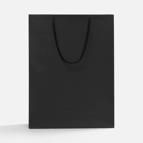 Пакет бумажный Porta XL, черный фото 3